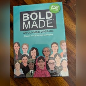 NWT BOLD MADE Card Game An Old Maid Upgrade Game Kids